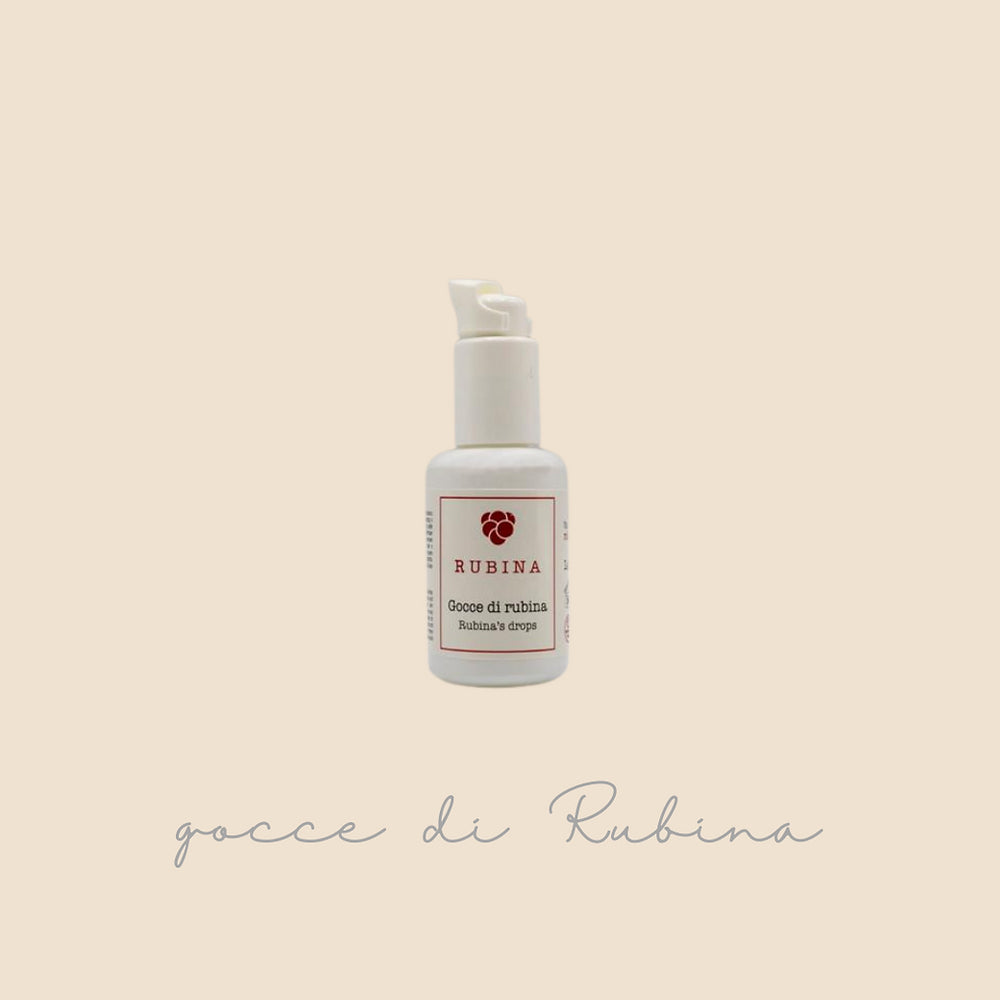 Rubina Gotas 3 en 1 CARA, CUERPO, Terciopelo MANOS (esencia y suero) hidratante y calmante. Aceites preciosos y vitamina D3. Vegan ok, libre de parabeno
