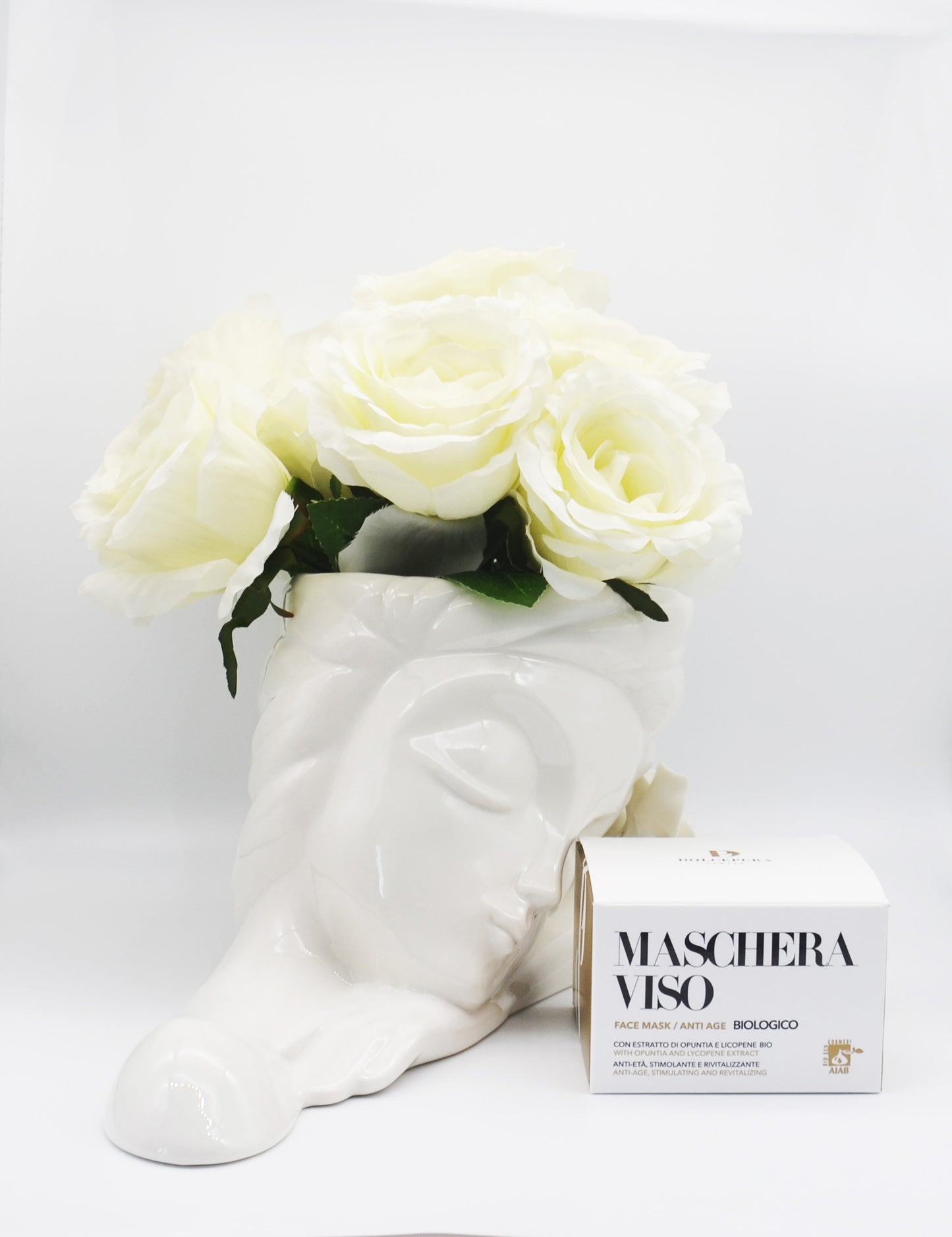 Mascarilla cosmética facial "NATURALMENTE HERMOSA" - bio licopeno opuntia (antienvejecimiento, estimulante y regenerador). Origen orgánico y vegetal