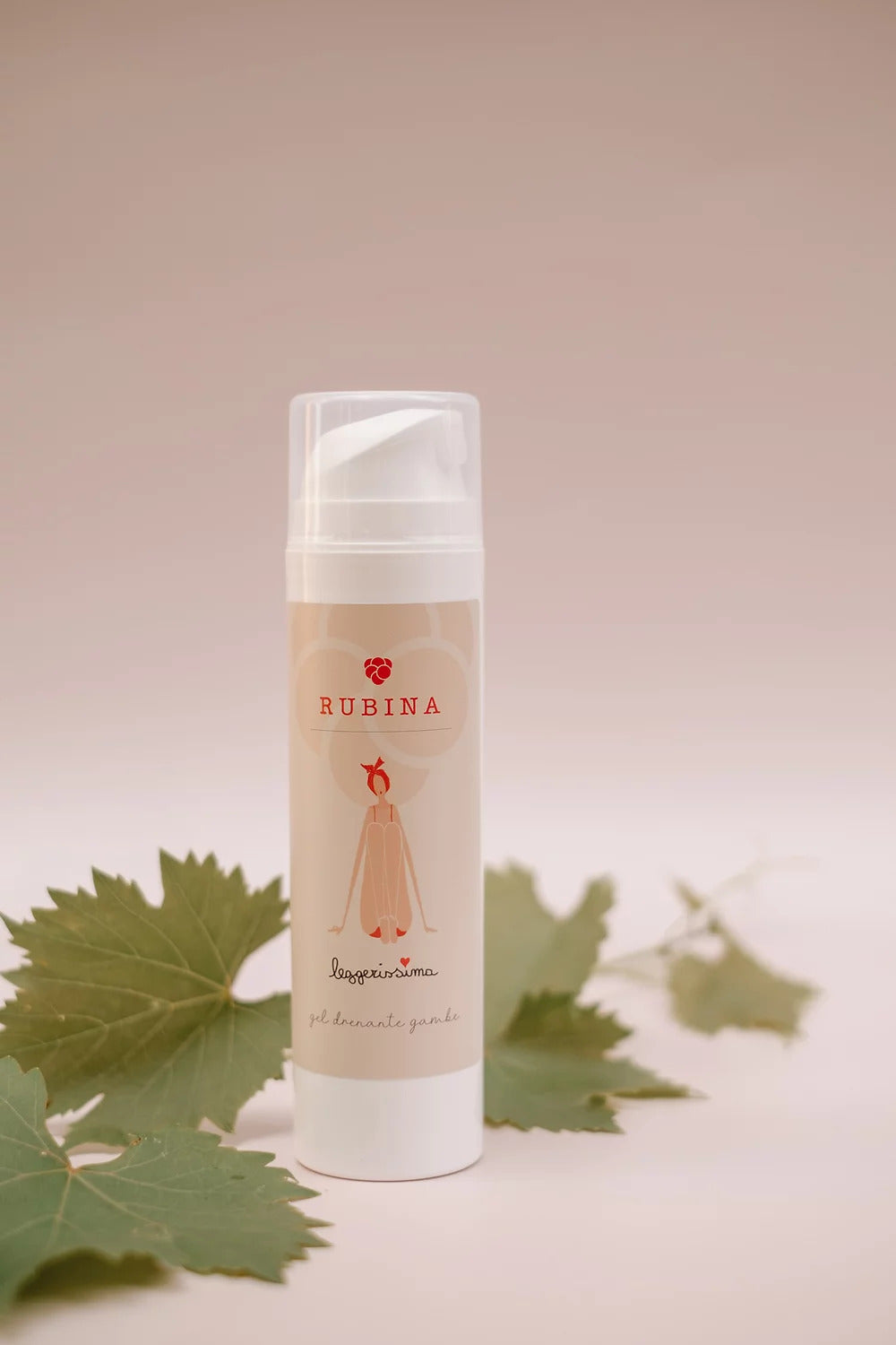 Gel "LIGAMENTE" Patas de drenaje con extractos de uva y agua orgánica de hojas de Vape